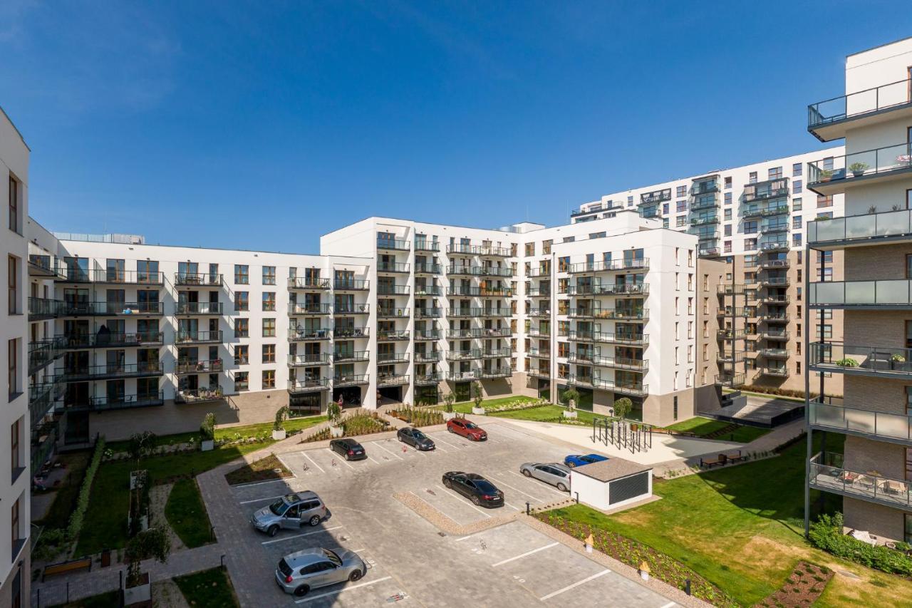 Apartamenty W Gdansku - Zajezdnia Wrzeszcz, Grudziadzka 4B Luaran gambar