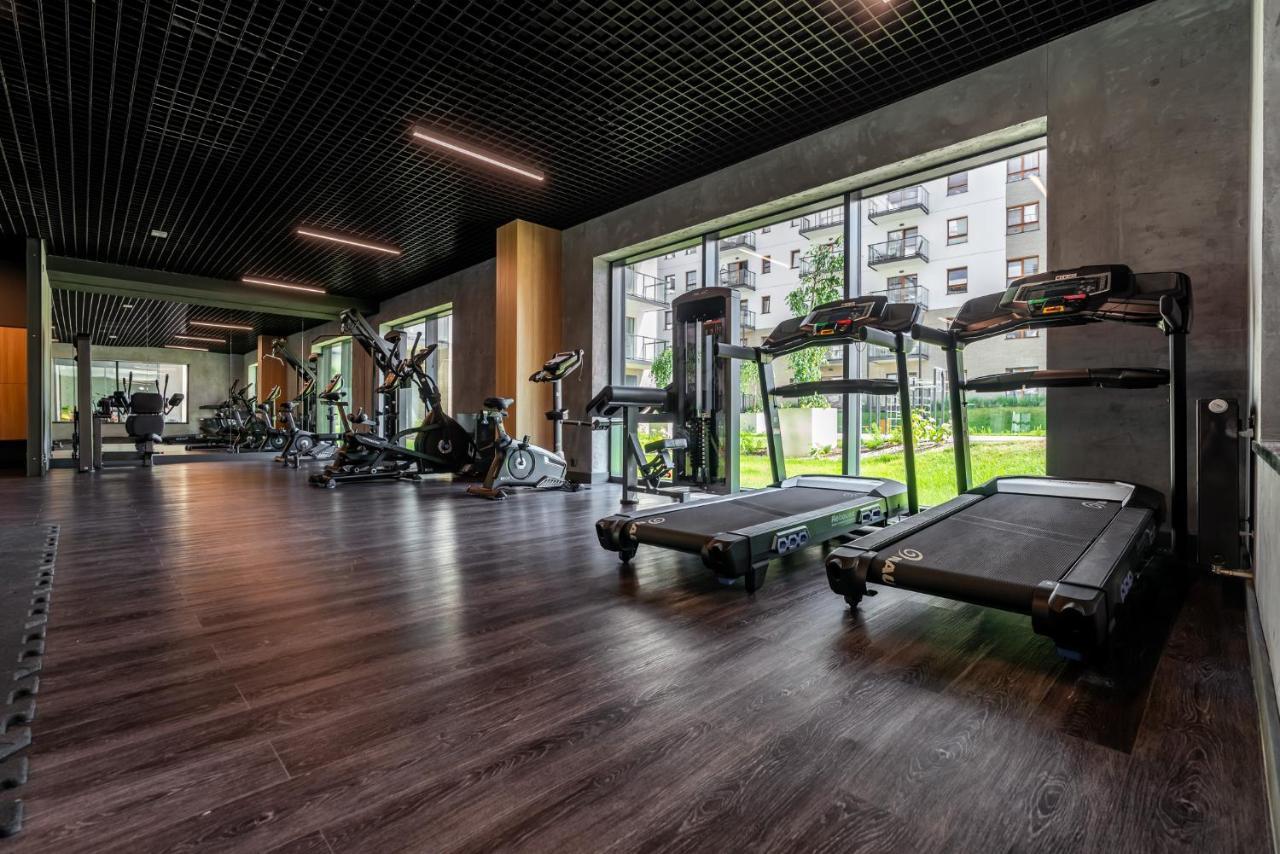 Apartamenty W Gdansku - Zajezdnia Wrzeszcz, Grudziadzka 4B Luaran gambar
